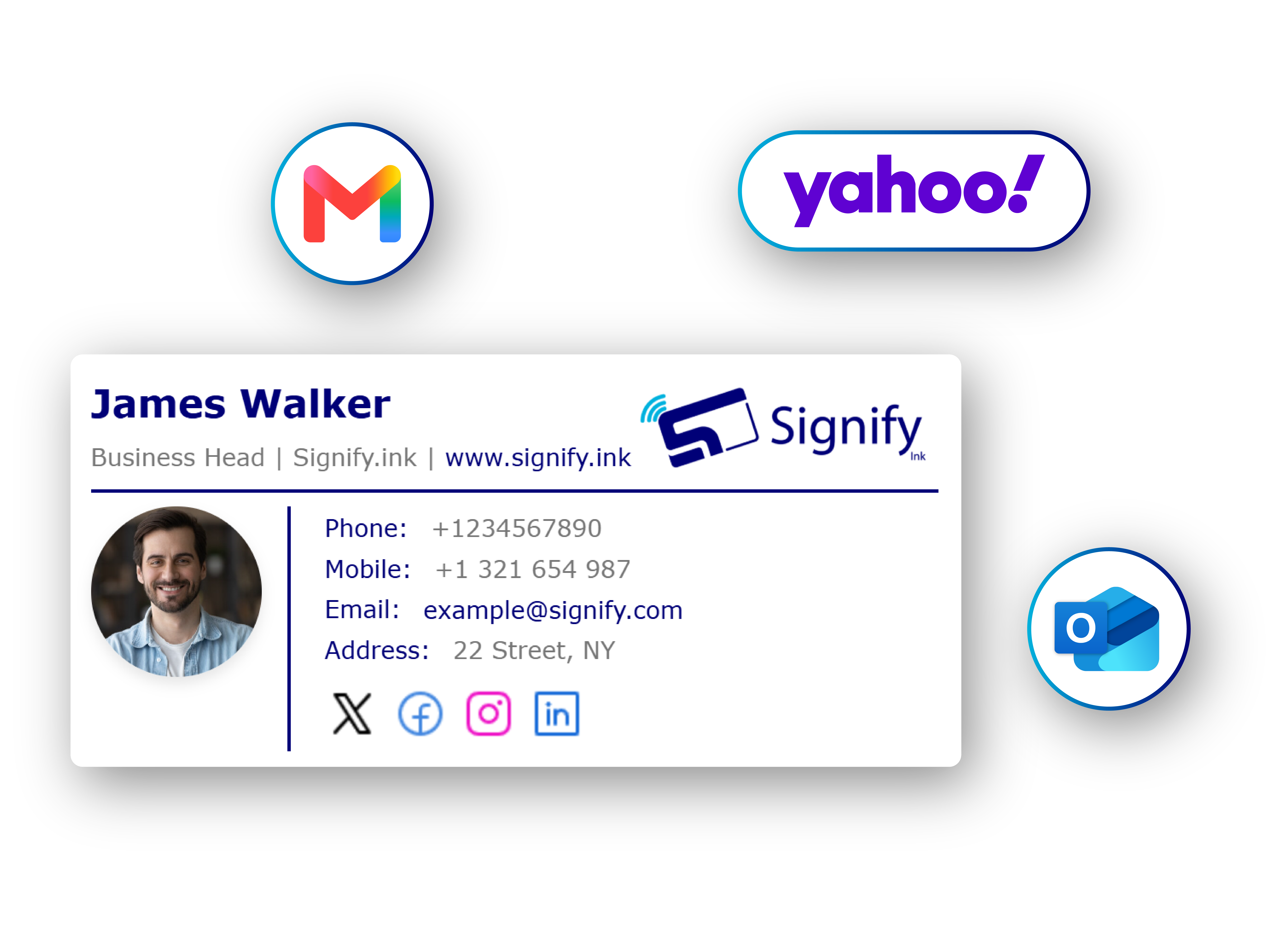 Email Signatures Preview